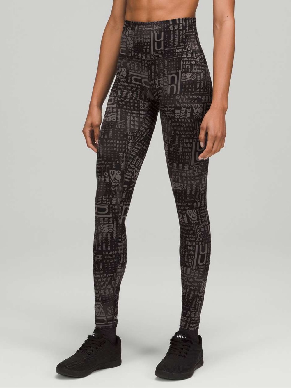 Lululemon Wunder Train HR Tight 25" Ombre Black Multi 2 NWOT - Picture 4 of 12